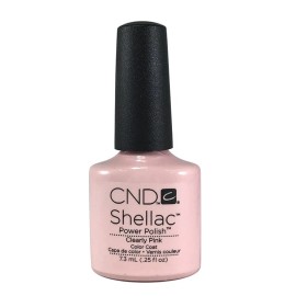 CND Shellac Power Polish Clearly Pink 0.25 oz