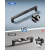 GOBEKOR 10 Pack Oil Rubbed Bronze Cabinet Handles Pulls 128mm