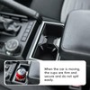 Auovo Cup Holder Insert for 2025 Toyota 4Runner Accessories Non-Slip