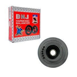 DNJ HBA1068 Harmonic Balancer for 1990-1996 Honda Accord, Prelude 2.2L, 2.3L DOHC, SOHC L4 16V 2156cc, 2259cc F22A1, F22A4, F22A6, H22A1, H23A1