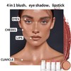 Blush Multi Stick, Lightweight & Blendable, Non-greasy & Waterproof, For