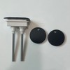 WinZo Toilet Square Dual Flush Button with Toilet Seat Bolts