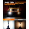SEALIGHT H8 Fog Light Bulbs, 6500K Cool White Fog Lamp