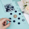 BENECREAT 12 Pcs 14mm Baseball Cap Button, Top Replacement Hats