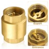 1 1/4 Inch Brass Check Valve with Female Thread, DN32
