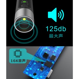 ASWAYKE 2023 Latest Suming Whistle, Industry's Highest IPX5 Waterproof, Loud Volume, 125db, Chargeable 1,000 mAh, 4 Levels, 3 Types of Whistle Sounds, K1 Black