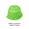 Colaxi Faux Fur Fabric Artificial Fabric Patches Costume Cosplay Fuzzy