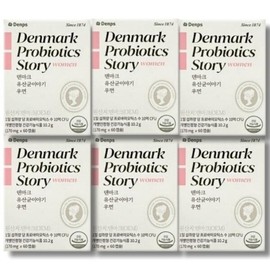 Denps Danish Lactobacillus Story Woman 170mg x 60 capsules 6 pcs / 덴프스 덴마크 유산균이야기 우먼 170mg x 60캡슐 6개