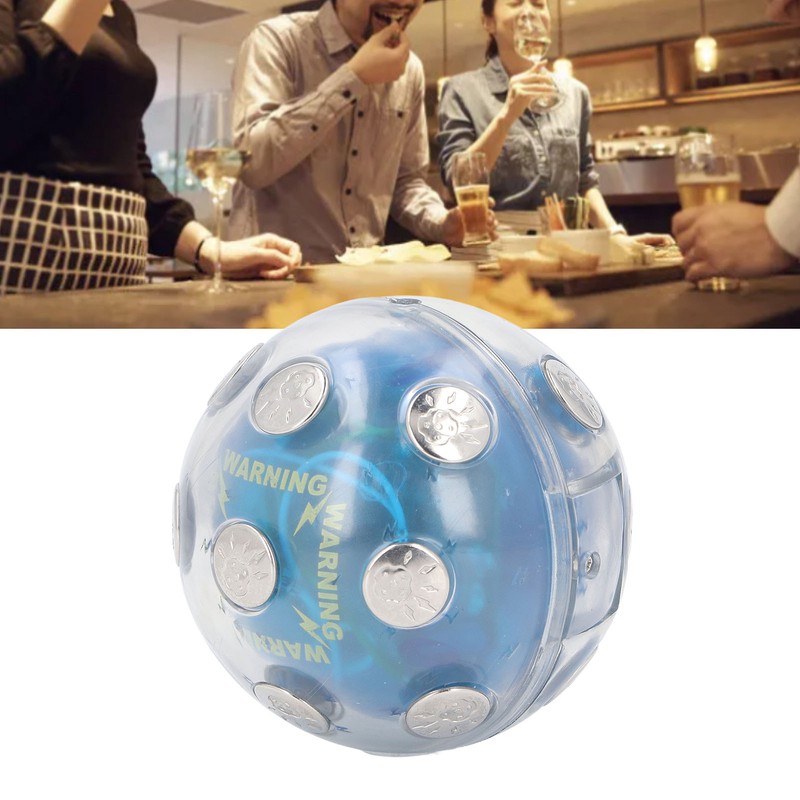 Electric Shocking Ball Automatic Turn Off Funny Interactive Trick Vibrating