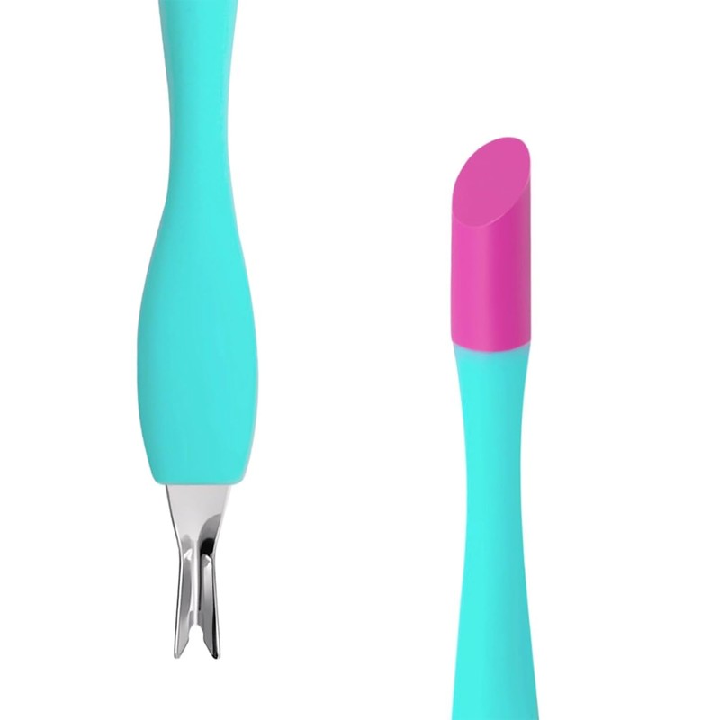 3 x Cuticle Clippers Rubber Tip Soft on Nail Bed