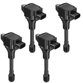 4-Pack UF719 Ignition Coils Compatible with Nissan Versa 12-19/Frontier 05-17/March 13-14, Compatible with Suzuki Equator 09-12 2.5L L4- Replaces for 224481HC0A, 224485RB0A, 224481KT1B