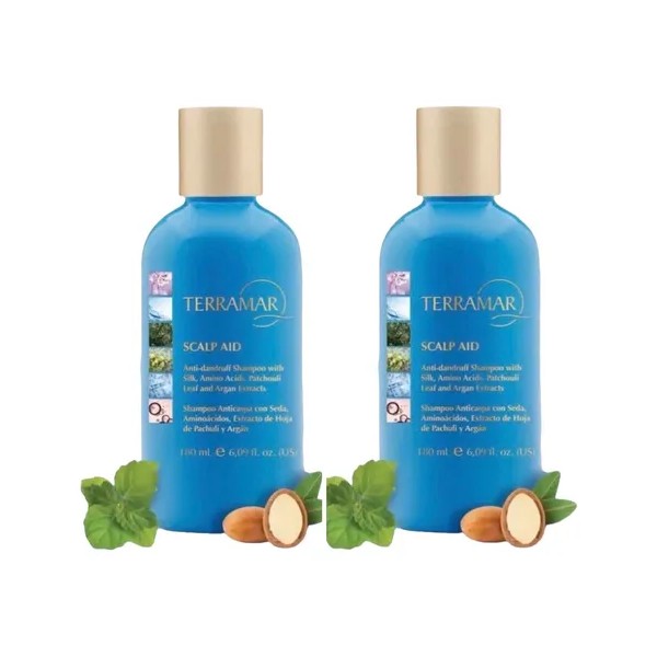 Set De 2 Shampoo Anticaspa Scalp Aid Terramar Envío Gratis