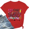 Women‘s Valentine Teacher T-Shirts My Class is Full of Sweet