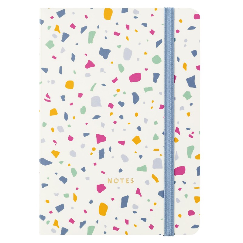 Busy B A6 Notebook in Terrazzo with Lined Pages, Tear-out