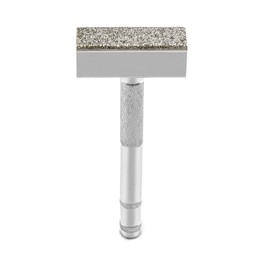 QWORK® 3 Pcs Sharpening Stone Dresser Diamond Grinding Wheel Straightener for Grinding Deburring Discs 45x15mm Head