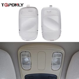 TQPONLY Dome Light Cover Overhead Console Reading Lamp Compatible with Dodge Ram 1500 2500 3500 4500 5500 Truck Parts Replaces 74970
