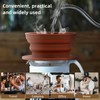 VVGCS 2-Packs Travel Collapsible Paperless Pour Over Coffee Dripper Kit