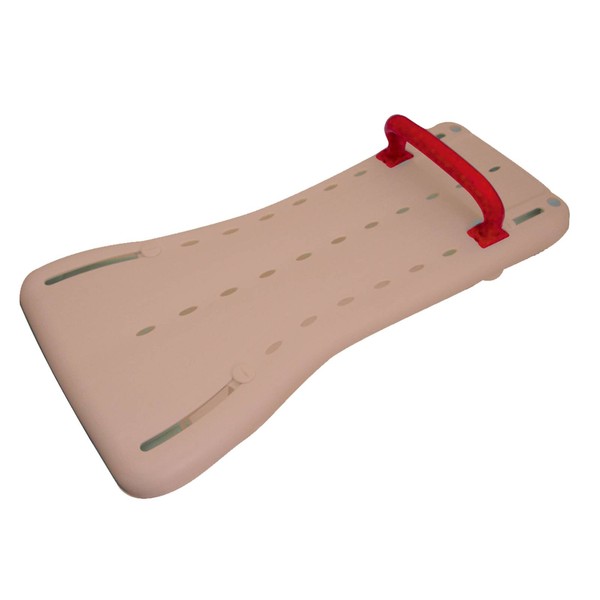 Satellite FKB-11-PR Lucky Bath Board with Handrail Close to Pink