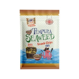 Japanese Tempura Seaweed Snack Chips, Noriten – Ramen Flavor | 5.29oz | Made in Japan by Swashbuckle Snacks