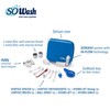 SOWASH - Verpackung "DELUXE" - complete set am Wasserhahn anschließbare