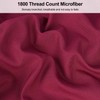 Lirex Pillow Cases (2 Pack), 1800 Thread Count Embroidered Queen