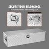 VEVOR Heavy Duty Aluminum Truck Bed Tool Box, Diamond Plate