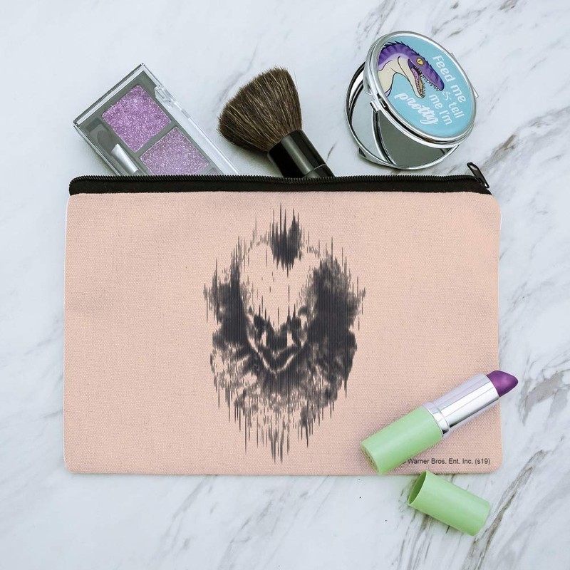 IT: Chapter 2 Pennywise Lines Makeup Cosmetic Bag Organizer Pouch