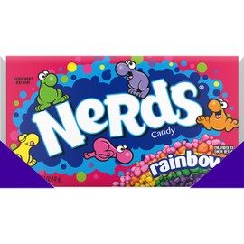 Nerds Candy, Rainbow, 5 Ounce Movie Theater Candy Boxes (Pack of 12)