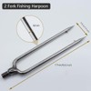 Dutiplus Large Fishing Harpoon 1~11 Prong Barded Stainless Steel Hunting