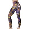 Comfy Yoga Pants - High Waisted Yoga Leggings with Bohemian