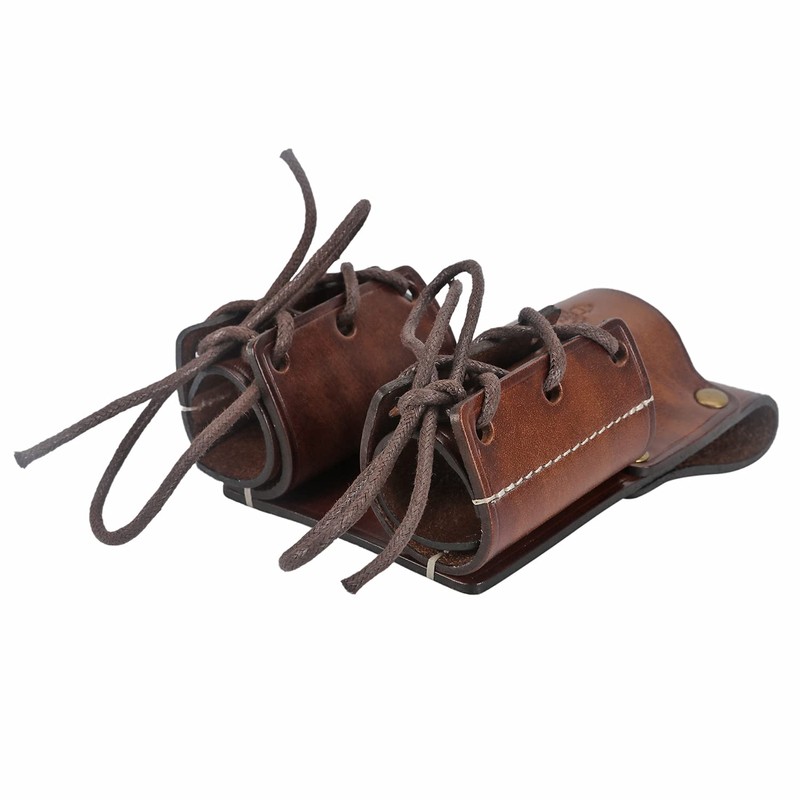 TOURBON Leather Tool Organizer Bull Pin Holster Wrench Hammer Holder