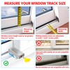 Window Locks for Horizontal Sliding Windows(4 Sets) Child Proof Sliding