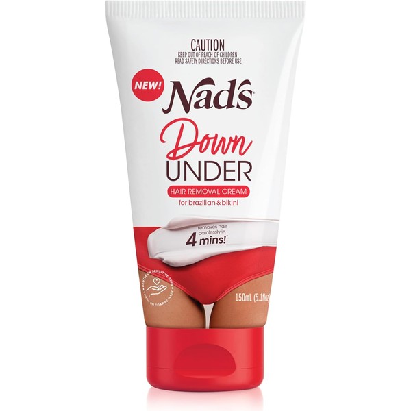 Nad’s Down Under Intimate Hair Removal Cream for Women –