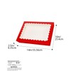Gcardist Auto-pop Up Red 35.6x25.4x6.4cm 6Pcs Cookie Box with Window