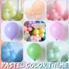 DNBOD Pastel Easter Bunny Balloon Arch Kit,149Pcs Pastel Rainbow Balloon