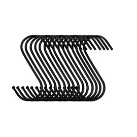 vic_space1 S Hooks Steel Hanging Heavy Duty Hanger Closet Metal Kitchen Pot Pan Cups 30 Pcs