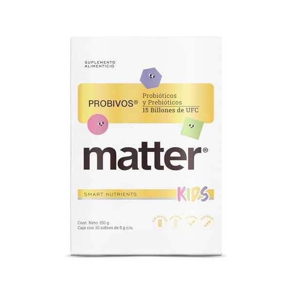 MATTER SMART NUTRIENTS - Probivos Kids- Probiticos y Prebiticos para
