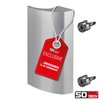 SOTECH Balcony Door Handle Seja II Aluminium Silver Coloured 85