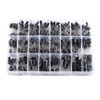 Fafeicy 500pcs 24 Values Aluminium Electrolytic Capacitor Assorted Kit 10V
