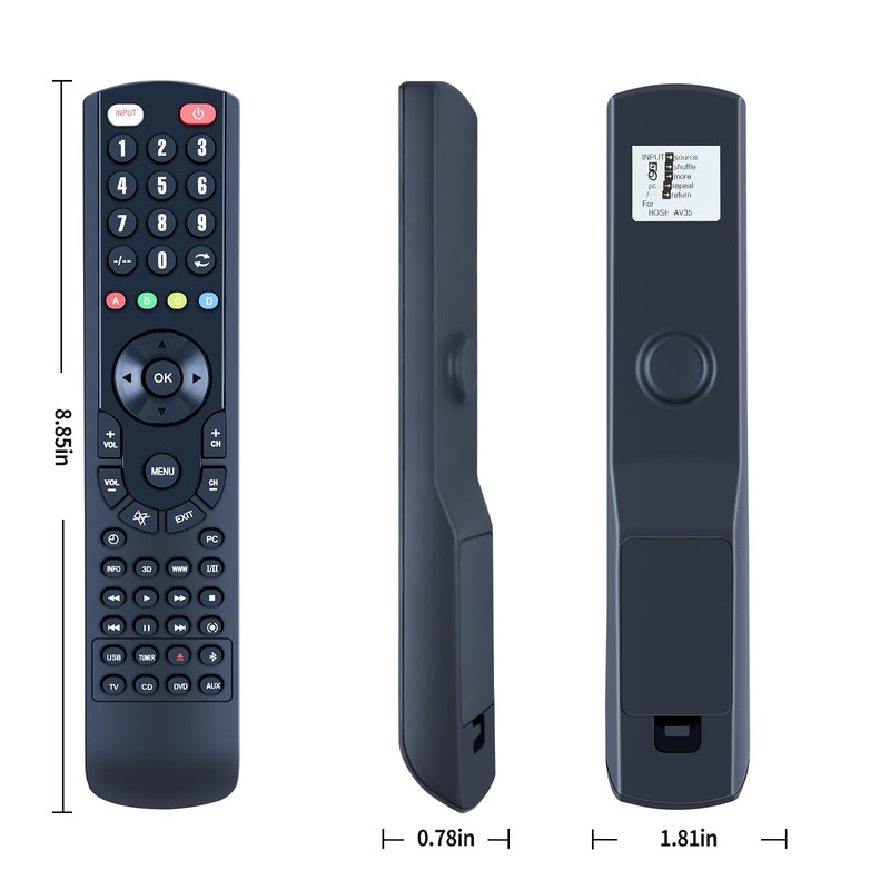 PZL RC35S2-27 Replacement Remote Control for Bose AV35 Lifestyle 525