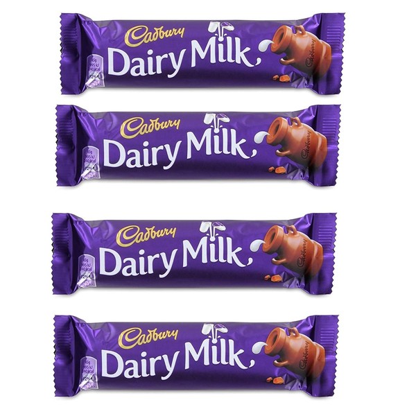 Cadbury Dairy Milk Chocolate Candy Bar Pack Imported From The UK England Creamy Milk Chocolate Made With A Glass & A Half Of Fresh Milk Made With Fairtrade Cocoa The Best British Candy Bar