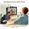 Webcam Con Microfono Tipo Gamer