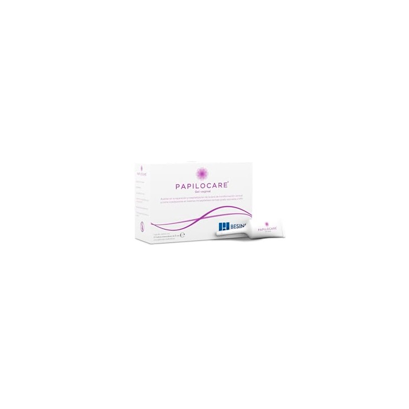 Papilocare Gel Vaginal, 21 Cánulas de 5ml.