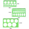 SANJAOYEE Ruler, Template, Circular Ruler, Drafting Ruler Set, Set of