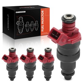 A-Premium Fuel Injectors Set of 4 Compatible with Volkswagen Jetta 1999, Combi 1993/1999-2001, Derby 1998-2005, Panel 1995-2001, Van 2003, 1.8L, Replace# BAC906031