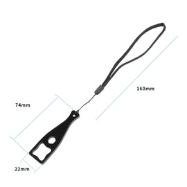 BGNing Aluminum Wrench Spanner Tighten Loosen Key Knob Nut Screw Tool with Rope Compatible with GoPro Hero 8 7 6 5,SJCAM Action Camera Part