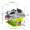 Rotary Table Drill Press Vise, Mini Drill Press, 90 °