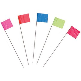 C H HANSON 15068 Marking Flag, 15", Blue, 10 pack