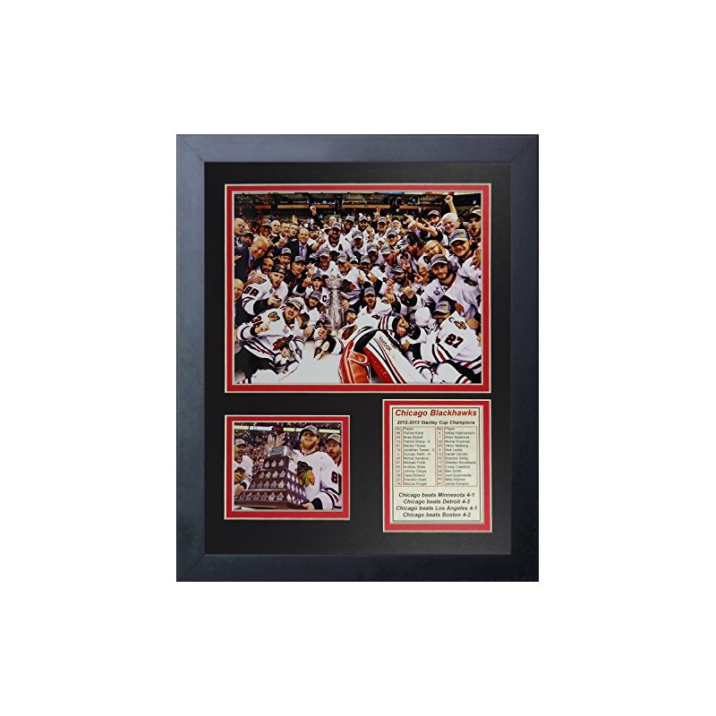 Legends Never Die 2013 Chicago Blackhawks Champions Celebration Collage Photo