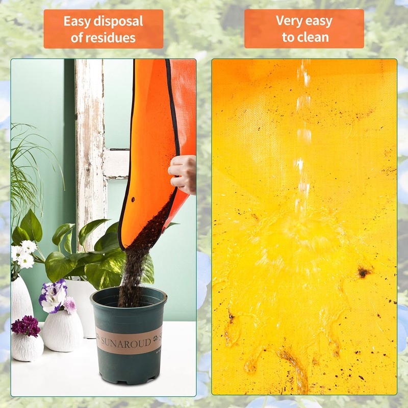 Repotting Mat for Indoor Plant Transplanting & Potting Soil Mess